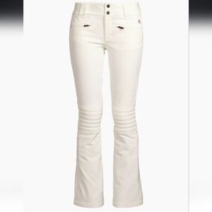 Perfect Moment Aurora Mid Rise Ski Pants Snow White